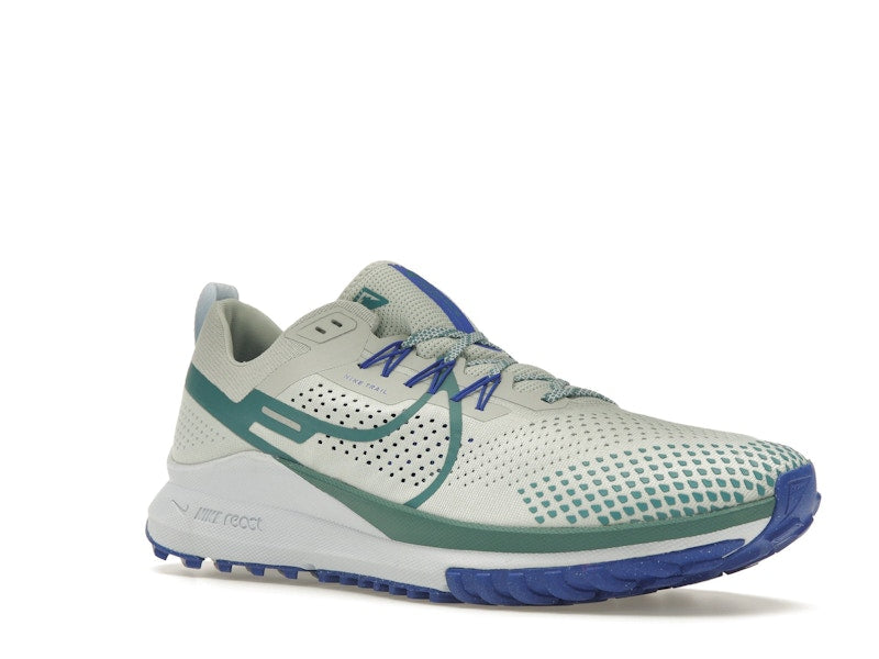 Nike React Pegasus Trail 4 Light Silver Racer Blue Football Grey Mineral Teal