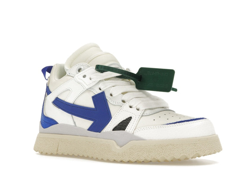 OFF-WHITE Sponge Mid Top White Blue