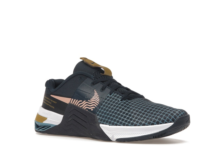 Nike Metcon 8 Armory Navy Obsidian Cerulean Arctic Orange