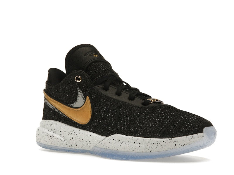 Nike LeBron 20 Black Metallic Gold (GS)