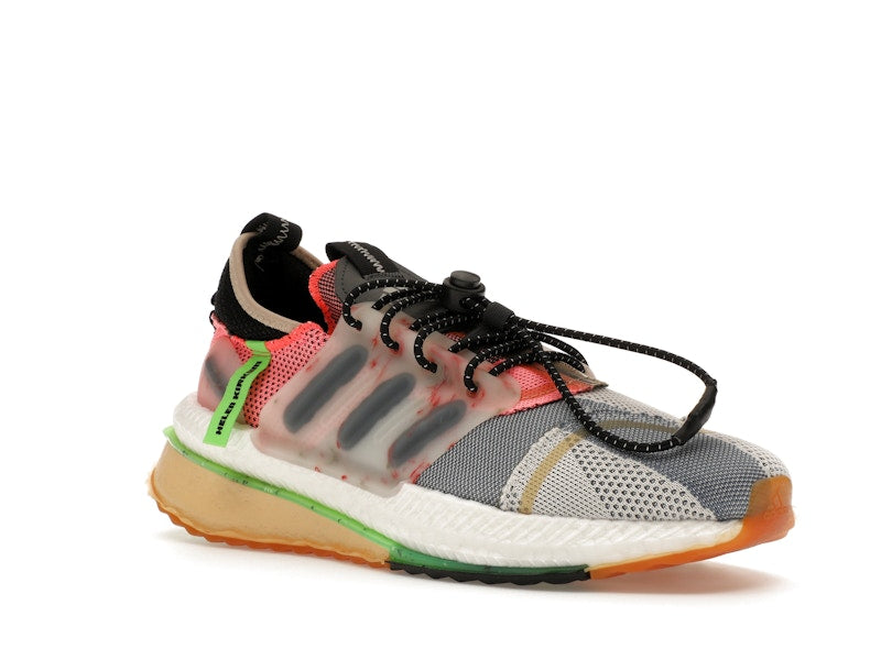 adidas X_PLRBOOST Helen Kirkum Aluminium Core Black Lucid Lime