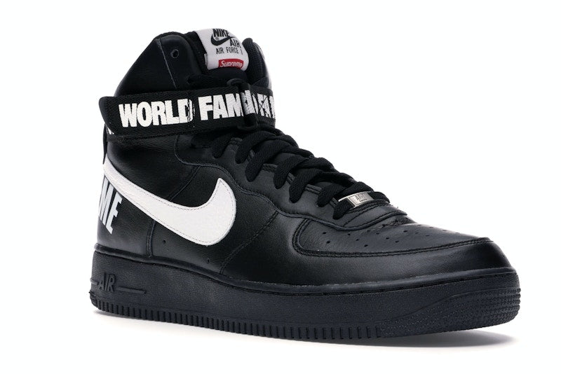 Nike Air Force 1 High Supreme World Famous Black