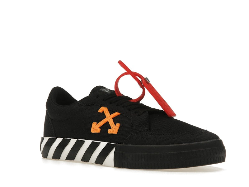 OFF-WHITE Vulcanized Low Black Orange Canvas