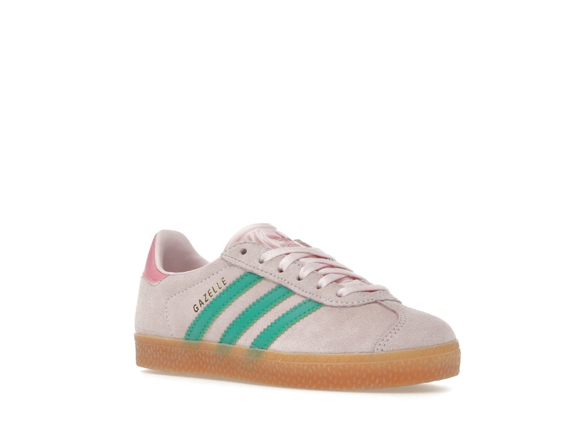 adidas Gazelle Clear Pink Court Green Bliss Pink (PS)
