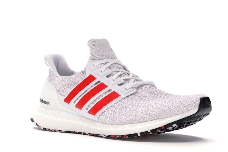 adidas Ultra Boost 4.0 Cloud White Active Red