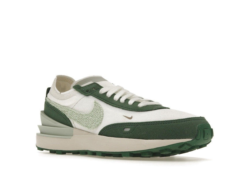 Nike Waffle One Summit White Moon Fossil Gorge Green Honeydew (Women's)
