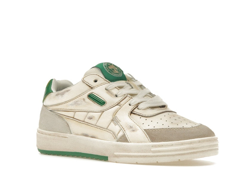 Palm Angels Palm University Vintage Sneaker White Green