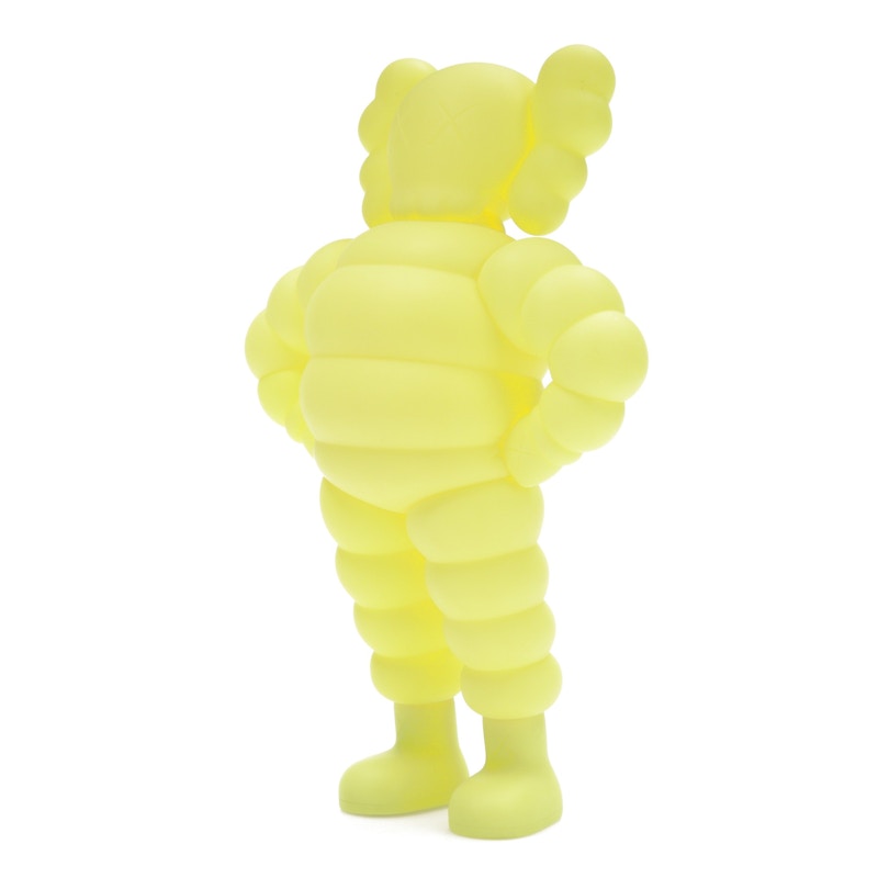 KAWS Chum Vinyl Figure Yellow (2022)