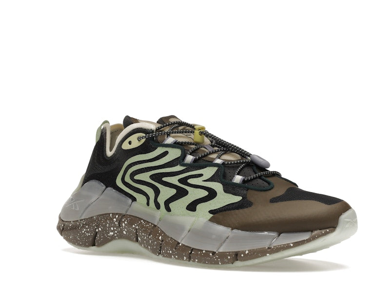 Reebok Zig Kinetica II Brain Dead Grey Green