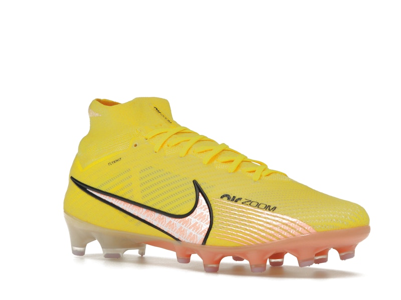 Nike Zoom Mercurial Superfly 9 Elite AG-Pro Yellow Strike Sunset Glow