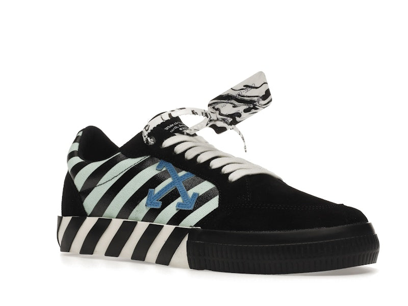 OFF-WHITE Vulc Low Black Blue Arrow
