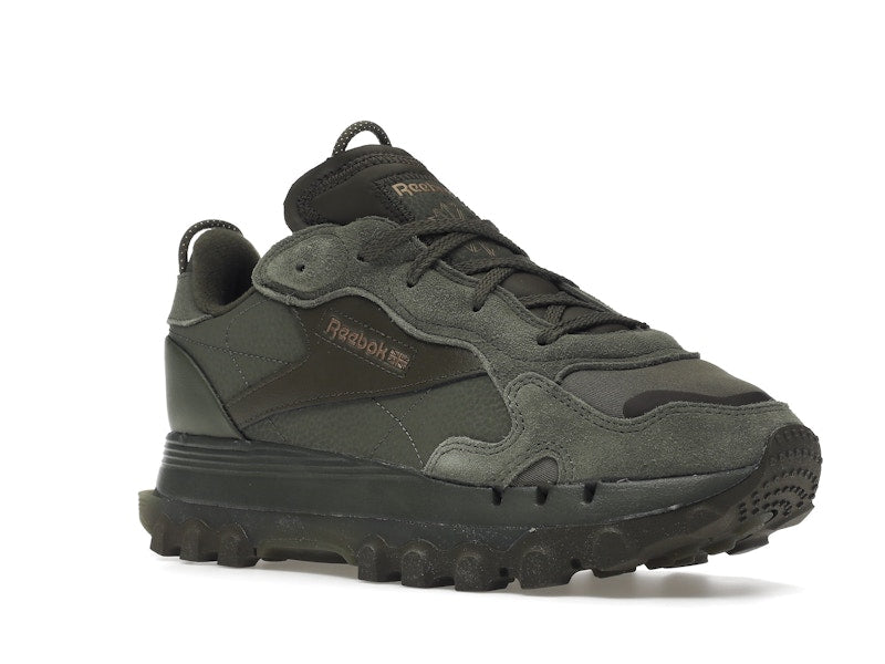 Reebok Classic Leather Cardi B Hunter Green (Women's)