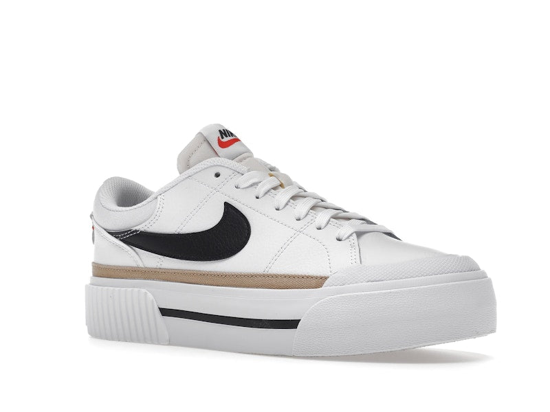 Nike Court Legacy Lift White Black (Women's)