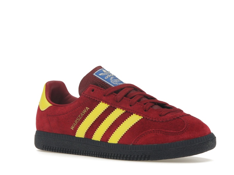 adidas Warszawa SPZL Noble Maroon Bright Yellow