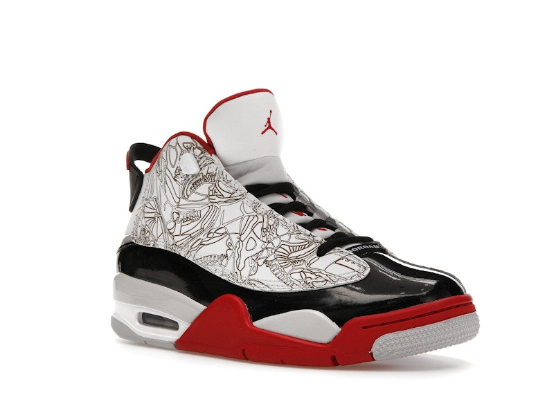 Jordan Dub Zero White Varsity Red (2022) (GS)