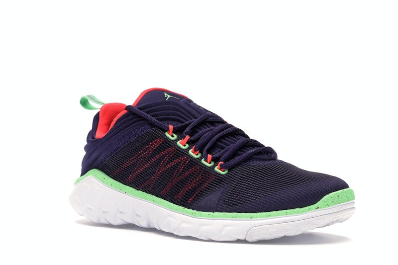 Jordan Flight Flex Trainer Ink/Lt Psn Green-Infrrd 23-White