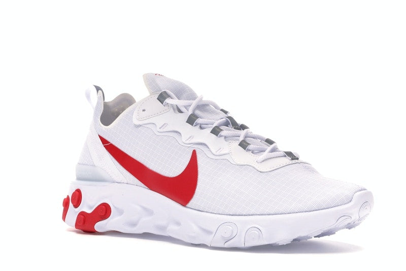 Nike React Element 55 White Red