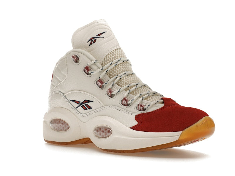 Reebok Question Mid Vintage Red Toe