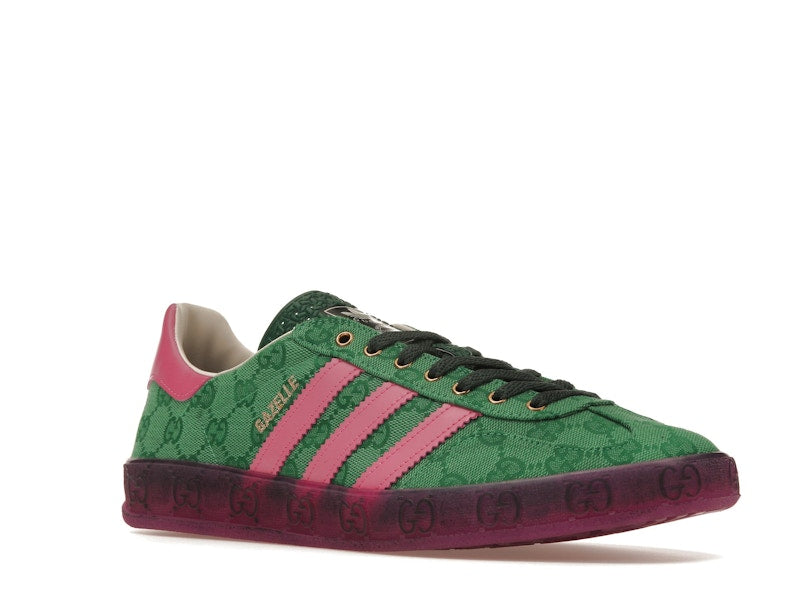 adidas x Gucci Gazelle Green GG Monogram (Women's)
