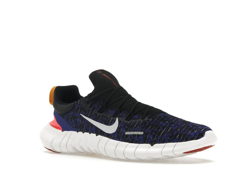Nike Free Run 5.0 Black Concord Cinnabar