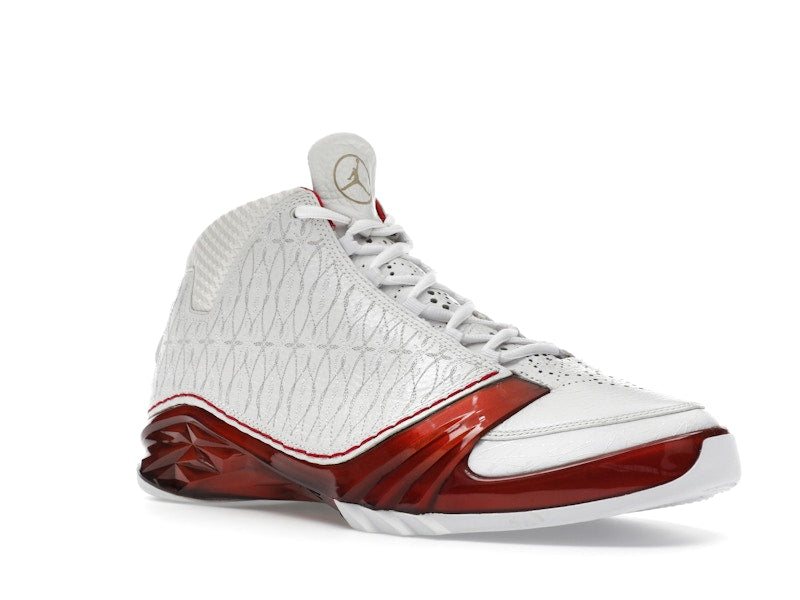 Jordan 23 White Varsity Red