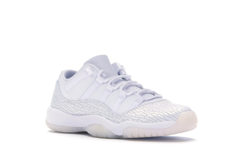 Jordan 11 Retro Low Heiress Pure Platinum (GS)