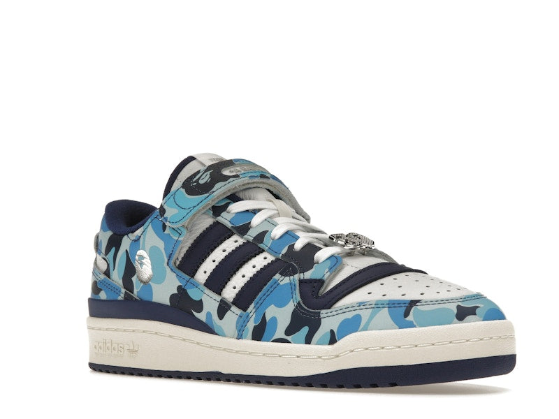 adidas Forum 84 Low Bape 30th Anniversary Blue Camo