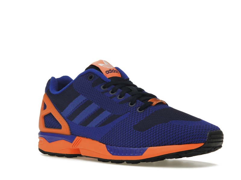 adidas ZX Flux Weave Dark Blue Orange