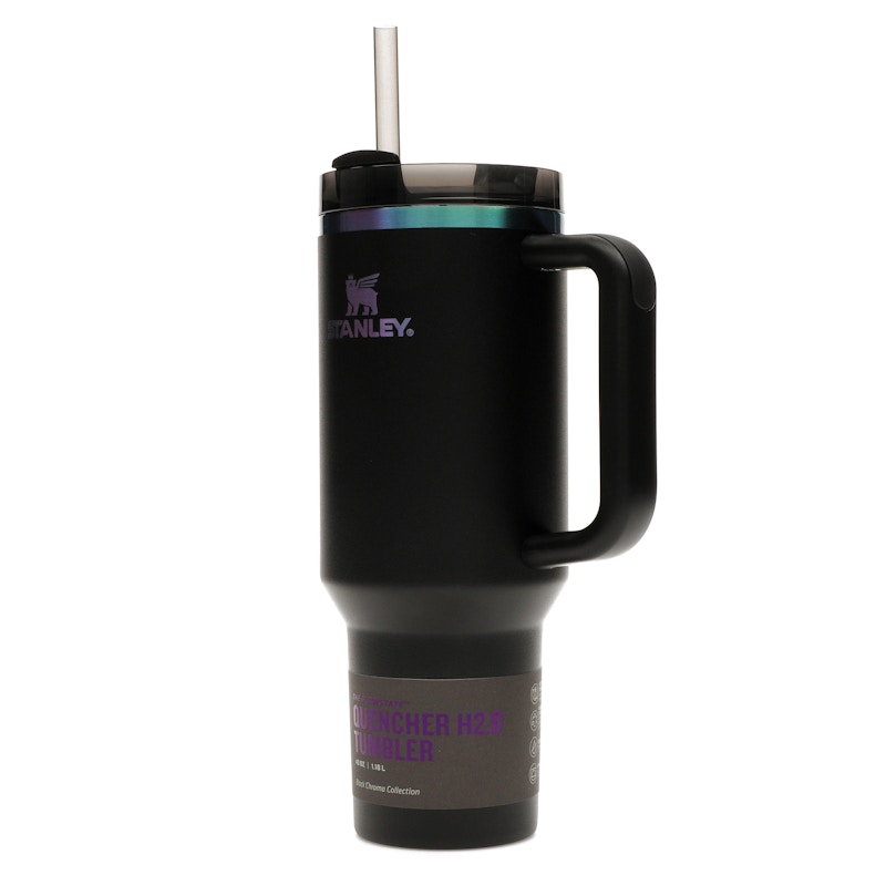 Stanley The Black Chroma Collection Flowstate Quencher 40oz Tumbler Black Chroma