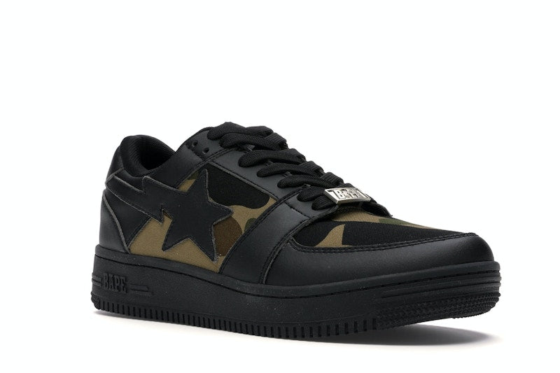 Bape 1st Camo Bape Sta Low Black