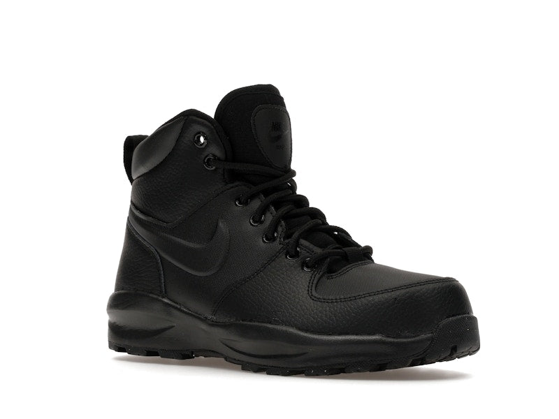 Nike Manoa Leather Triple Black (GS)
