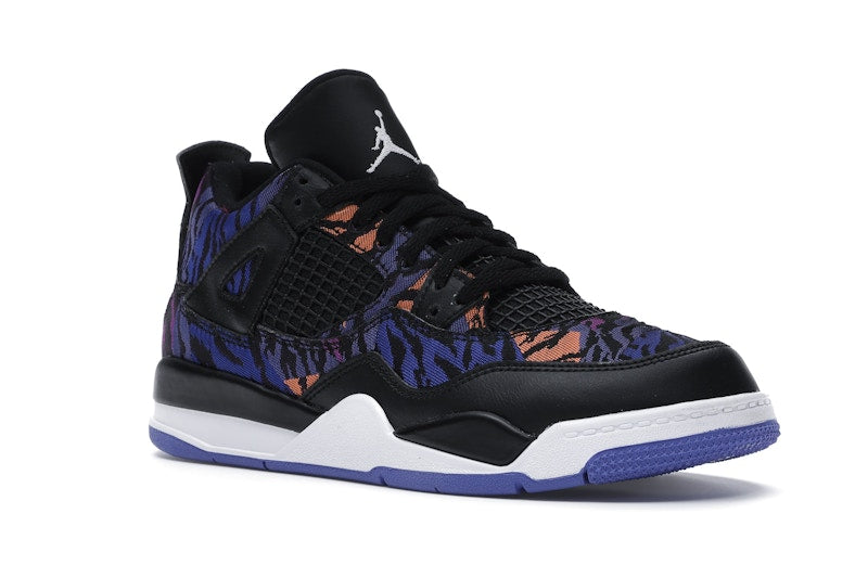 Jordan 4 Retro Black Rush Violet (PS)