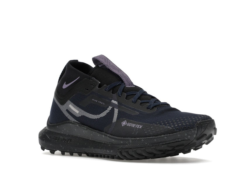 Nike Pegasus Trail 4 Gore-Tex Dark Obsidian Metallic Silver (Women's)