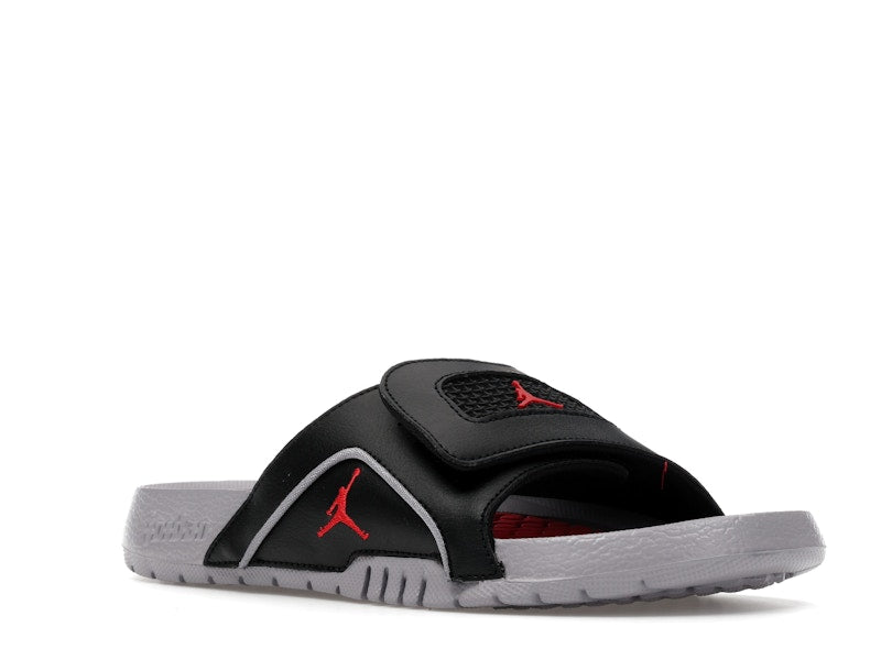 Jordan Hydro 4 Retro Black Cement Grey Fire Red (GS)