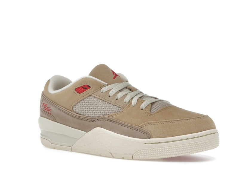 Jordan Flight Court Mushroom Desert Camo Fossil Fire Red