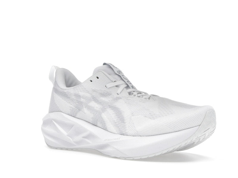 ASICS Novablast 5 White Piedmont Grey