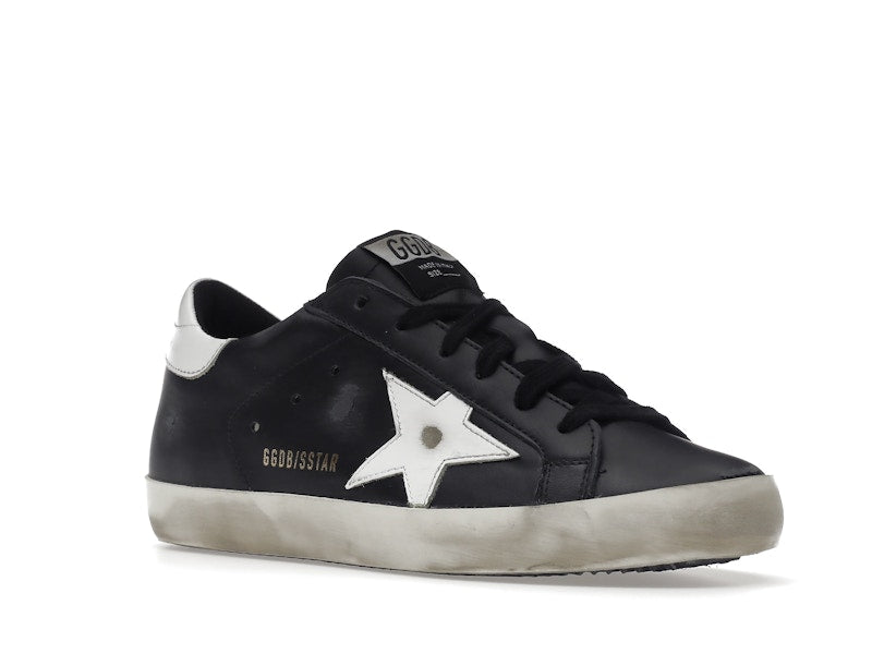 Golden Goose Super-Star Black White Leather (Women's)