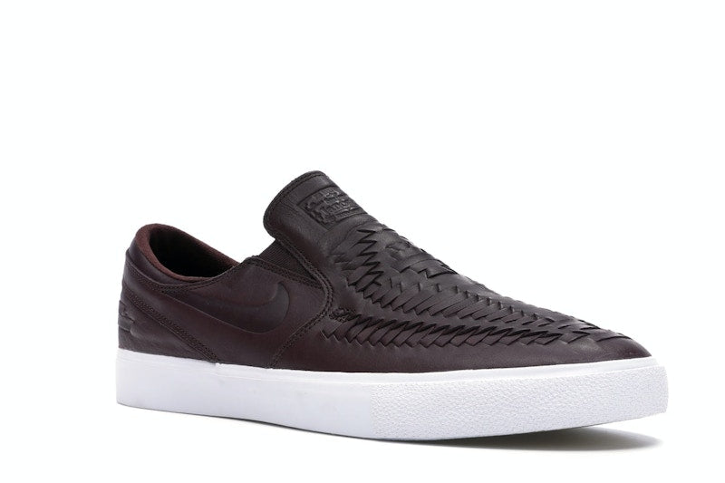 Nike SB Zoom Stefan Janoski Slip RM Crafted Woven Mahogany