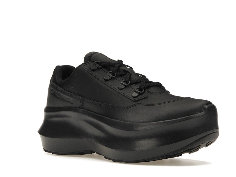 Salomon SR811 Leather Platform Comme des Garcons Black