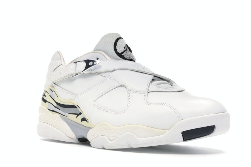 Jordan 8 Retro Low White Metallic Silver