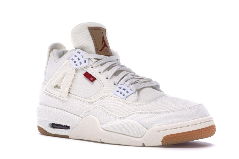 Jordan 4 Retro Levi's White (Blank Tag)