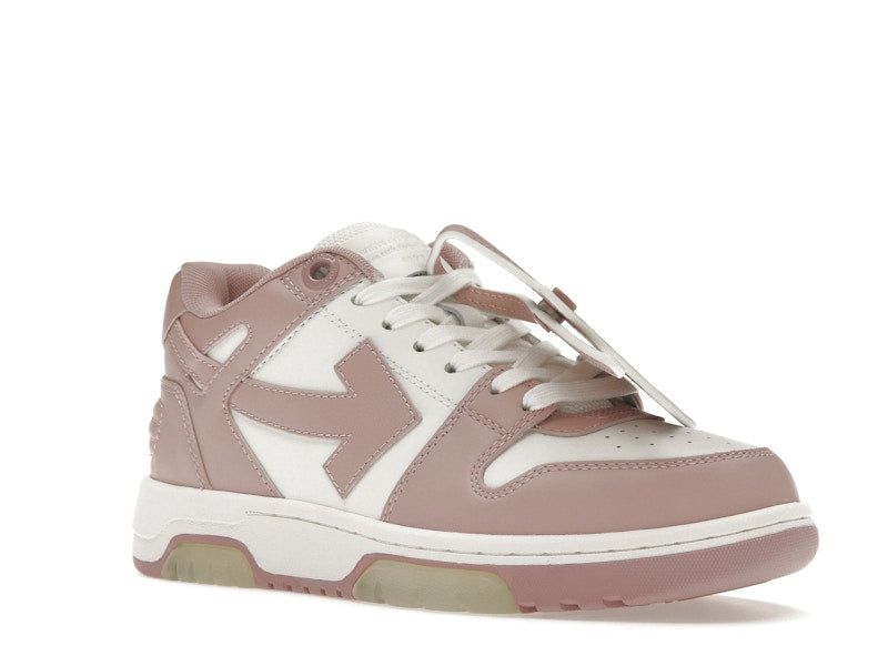 Off-White Out Of Office Calf Leather White Pink (Women's)