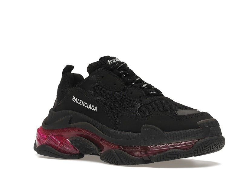 Balenciaga Triple S Clear Sole Neon Pink (Women's)