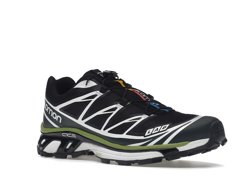 Salomon XT-6 Black Green Lime