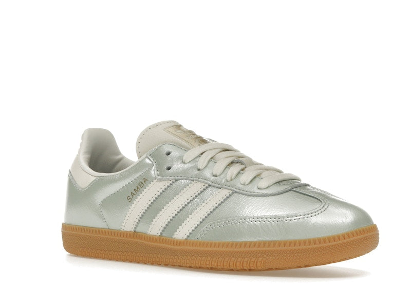 adidas Samba OG Linen Green Metallic (Women's)