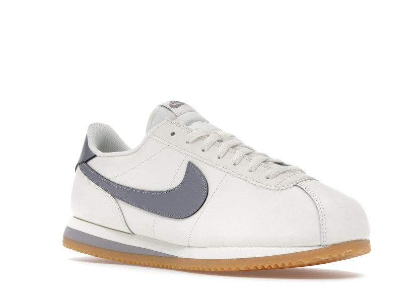 Nike Cortez Leather Sail Gum Yellow Cement Grey