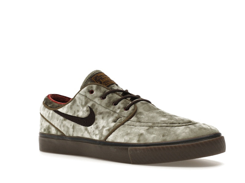Nike SB Zoom Janoski OG+ SE Medium Olive Baroque Brown Dark Team Red Velvet Brown