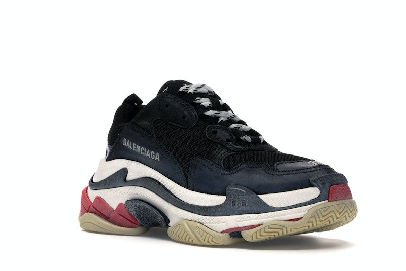 Balenciaga Triple S Black White Red (2018 Reissue)