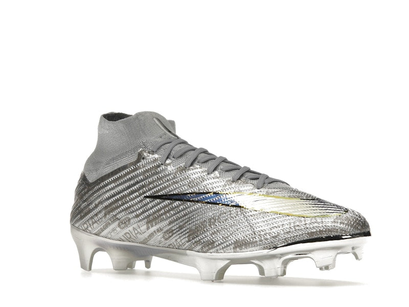 Nike Zoom Mercurial Superfly 9 Elite XXV SE FG Metallic Silver