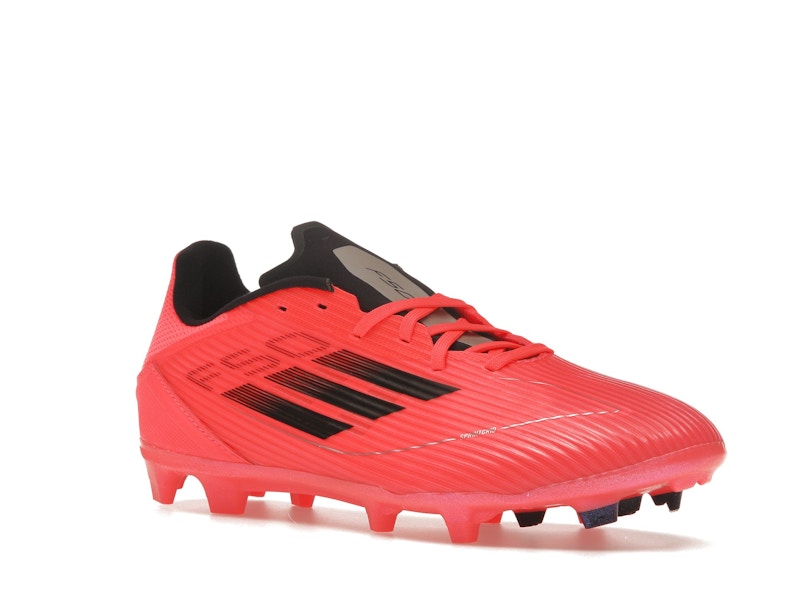 adidas F50 League Firm/Multi-Ground Turbo Aurora Black Platinum Metallic